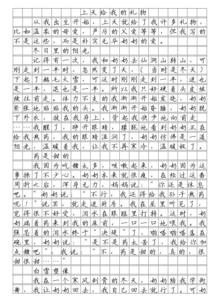 中考作文怎么写_中考语文作文范文-第3张图片-星辰妙记